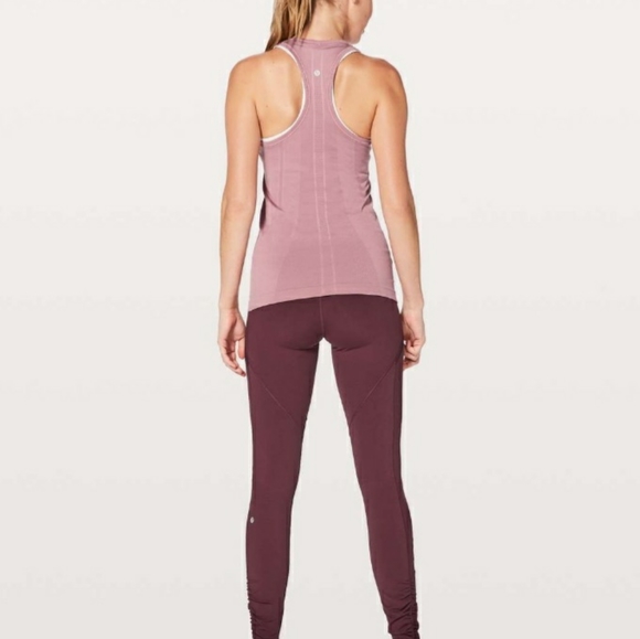 Lululemon Swiftly Tech Racerback Tank Size 10 Quicksand Pink - Picture 4 of 8